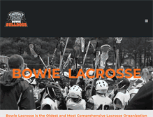 Tablet Screenshot of bowielacrosse.com